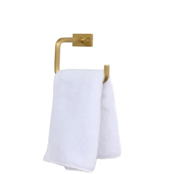 

2018 Retro Simple Towel rack Toilet Bathroom Toilet roll Hotel Engineering Brass Towel rack LO4243