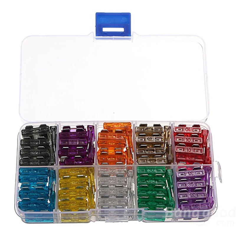 100x Zn Alloy Assorted Car Motorcycle Medium Blade Fuse 2A 3A 5A 7.5A 10A 15A 20A 25A 30A 35A Car Fuse Holder Set Auto Accessory 100x Zn Alloy Assorted Car Motorcycle Medium Blade Fuse 2A 3A 5A 7.5A 10A 15A 20A 25A 30A 35A Car Fuse Holder Set Auto Accessory