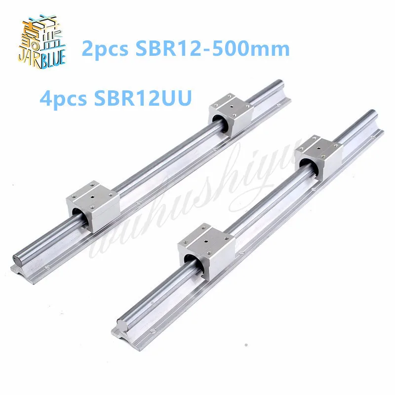 

2pcs SBR12 - 500mm linear guide + 4pcs SBR12UU block cnc router