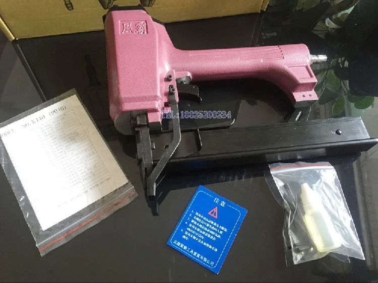 

High Quality FengBa 440KB Pneumatic Nail Gun Air Stapler Gun Tool Brad Nailer Gun U Style Furniture Wood Sofa Work 438K Stapler