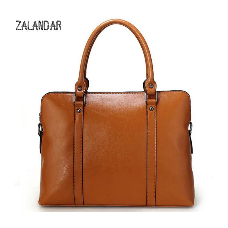 ZALANDAR Women Handbags Genuine Leather Bags Shoulder Bag Fashion Vintage Crossbody Bag Concave Bolsas Women Messenger