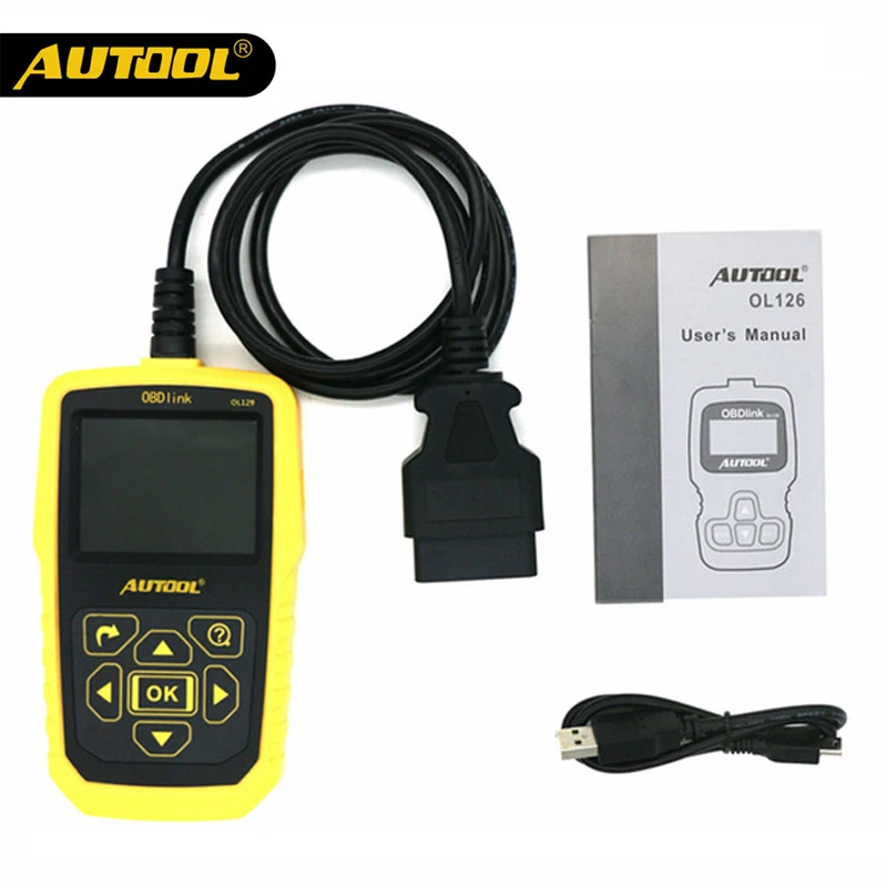 

AUTOOL OL129 Battery Monitor OBD/EOBD Code Reader Auto Engine Diagnostic Tool Auto Repair Test Code Reading Device