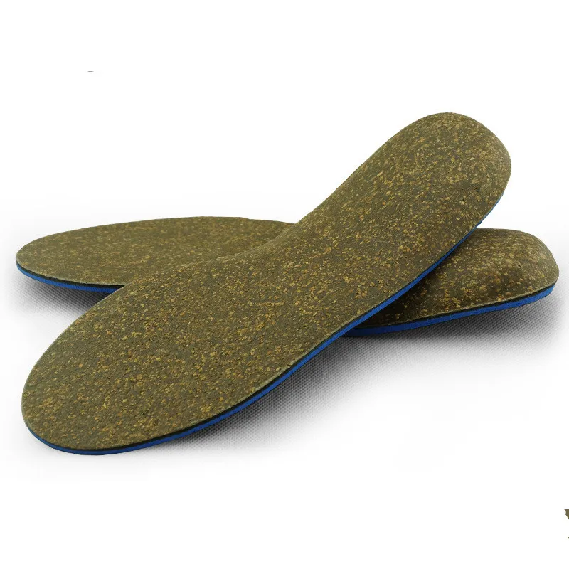 adult-cork-orthopedic-insole-flat-foot-x-o-leg-correction-damping-orthopedic-insole-arch-support-pad-for-shoe-men-women-insoles