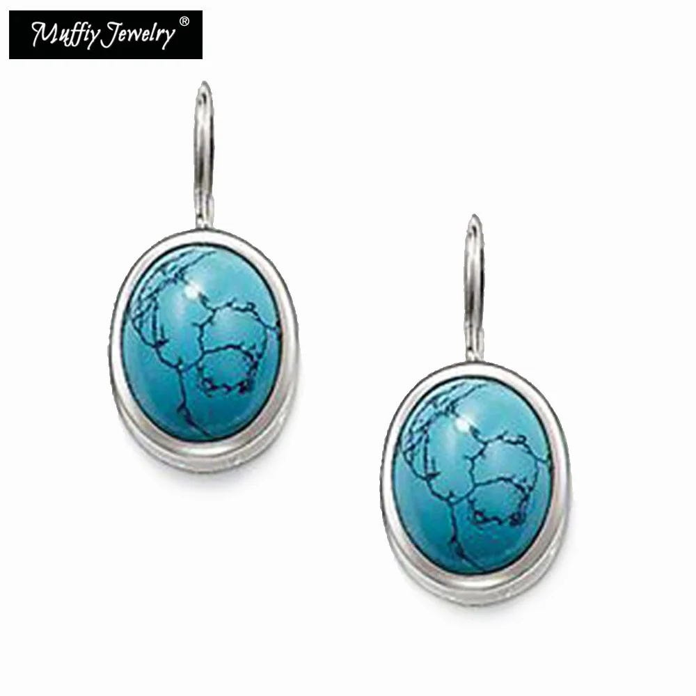 

Blue Stone Drop Earrings,Thomas Style Glam Fashion Good Jewelry For Women,2017 Ts Gift In 925 Sterling Silver,Super Deals