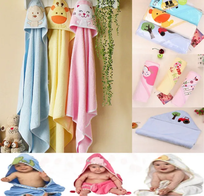 Hooded Towel Super Soft for Babies Bath Towel Infants Cleaning Towel