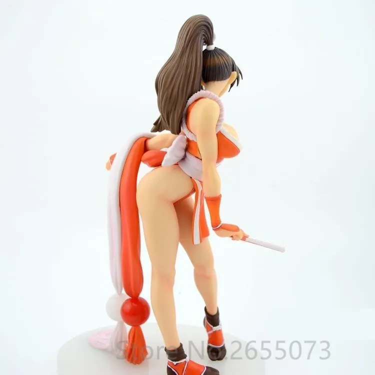 26 см аркадная игра SNK Король бойцов XIII KOF Аниме Mai Shiranui Smile Ver. ПВХ фигурка Коллекция Модель игрушки