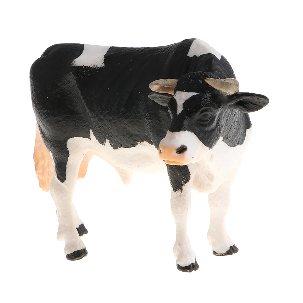 Realistic Animal Model Figures Kids Educational Toy Home Decor - Cow