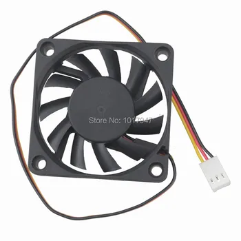

20 Pieces Gdstime 12V 60x60x10mm 60mm 6CM 6010 3 Pin 3 Wire Brushless DC Cooling Fan