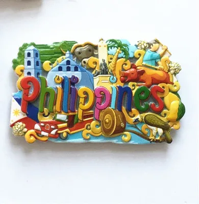 

Philippines Features Travel fridge stickers