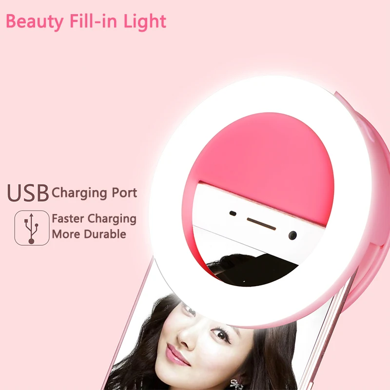 

Inno Selfie Ring Light 36 LED Dimmable Photo Fill Light Makeup Beauty Video Ring Lamp for Phone Ipad Smart