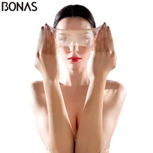 Женские нейлоновые колготки BONAS 15D черные облегающие с высокой