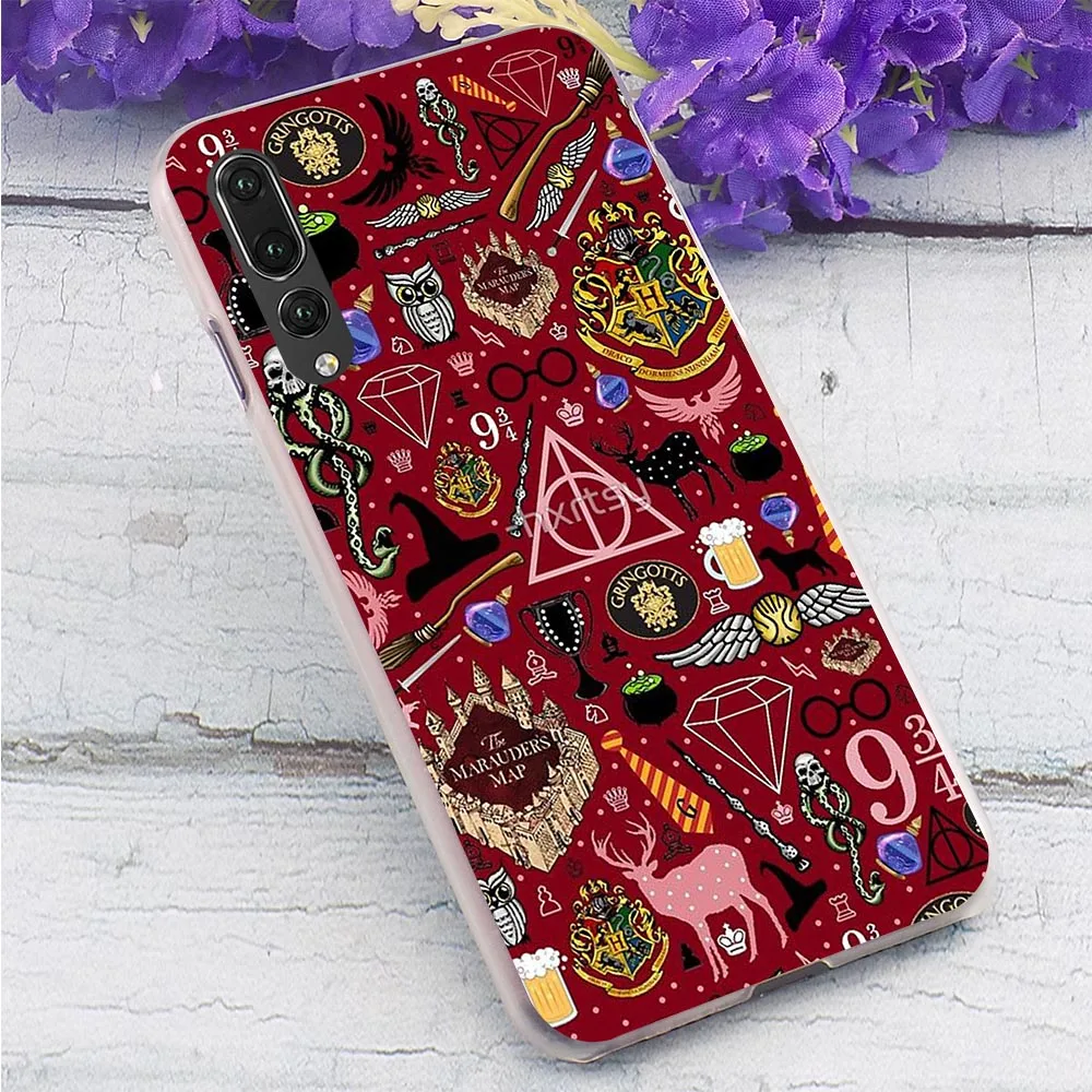 Чехол для телефона huawei P30 Lite Deer Owl Hallow Cover P9 Lite Mini P10 20 30 Lite Pro P Smart mate 10 20 Lite Pro