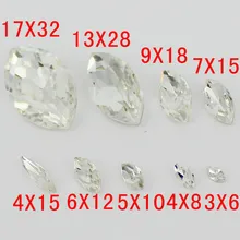 MARQUISE форма кристаллы камней цвет много размеров Свободные Искусственные стеклянные бусины отлично подходит для обувь искусной выделки платье украшение дома