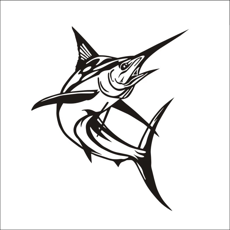 DCTAL  car Fishing Sticker car styling programa Catfish Hunter Pesca divertido Cuerpo Adhesivos Accesorios fishing decal  F2-53