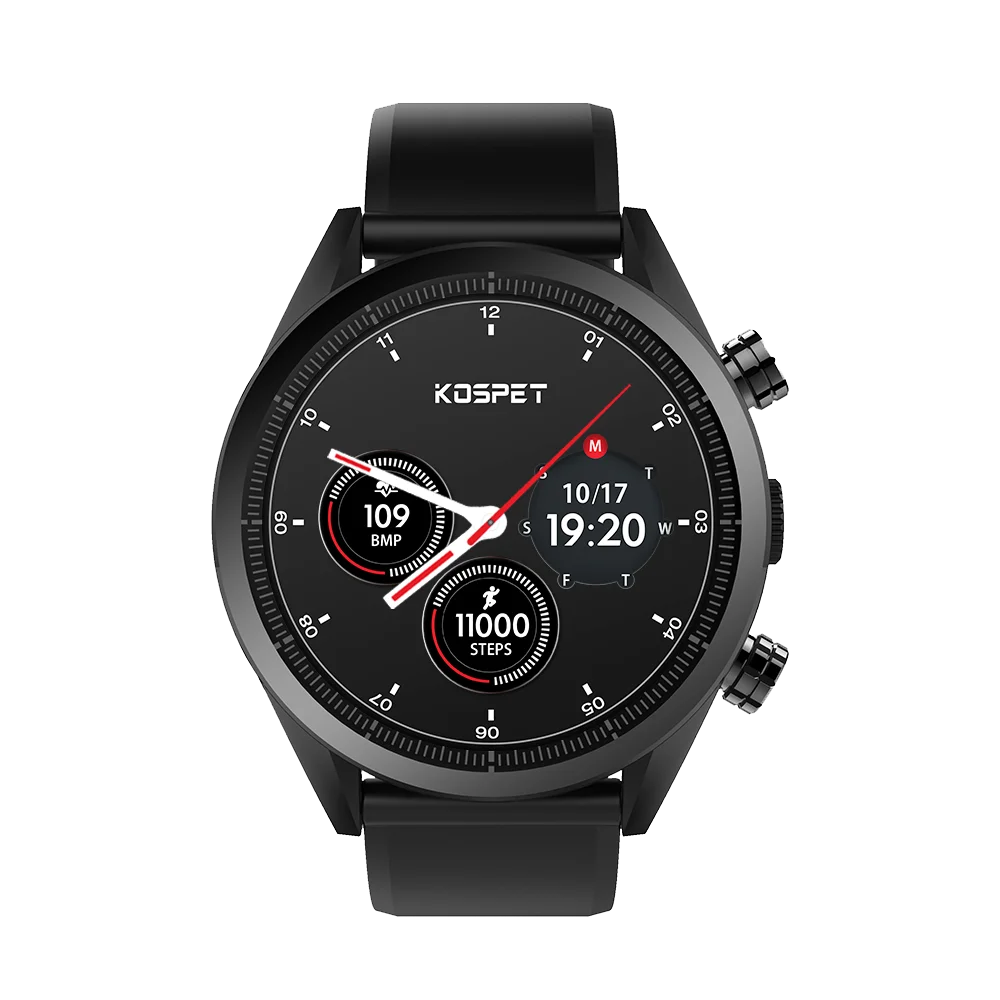 Kospet надежда Lite 4 г Smartwatch 1,39 дюймов Android 7,1 MTK6739 4 ядра высокого класса Bluetooth беспроводной 1 г + 16 Гб Сенсорный экран 1,25 ГГц