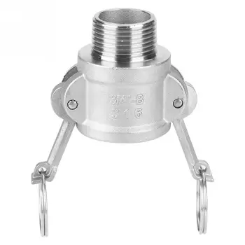 

Stainless Steel DN20 B Trash Pump Adapter Female Camlock Fitting with Male Pipe Threads