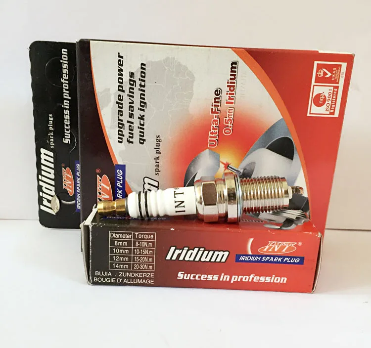 Frete grátis INT EYIX BKR6 11 4 lote jogo com NGK Iridium vela de ...