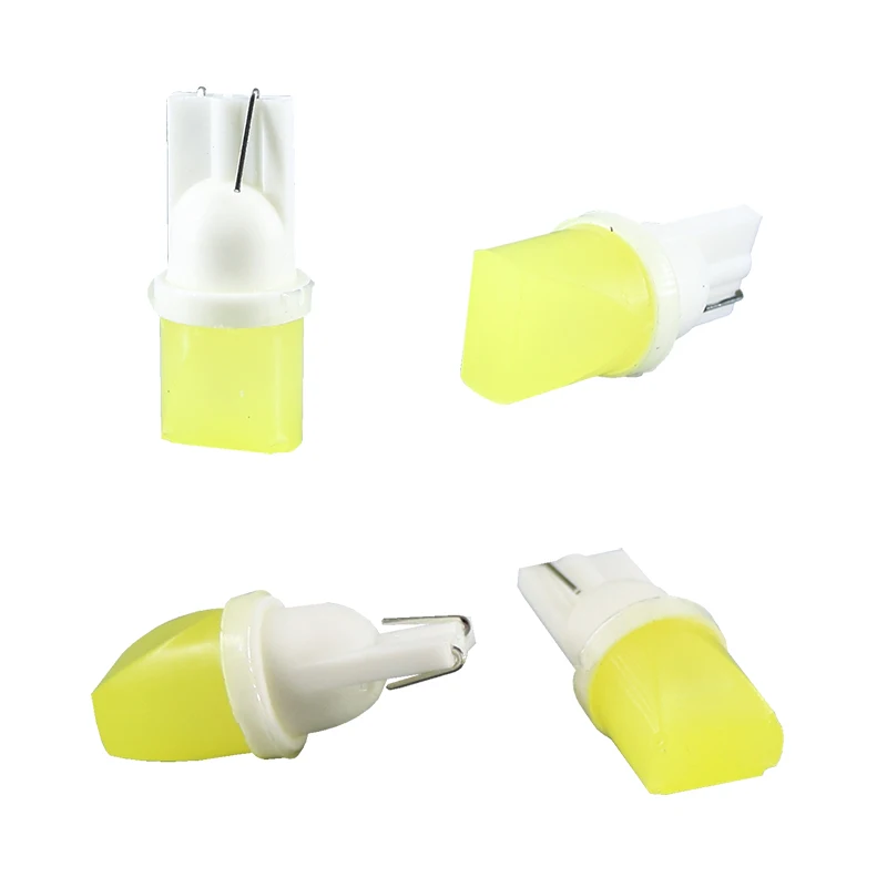 Hlxg 2 шт. T10 COB W5W 168 LED белый интерьер автомобиля клиновидный дверной инструмент