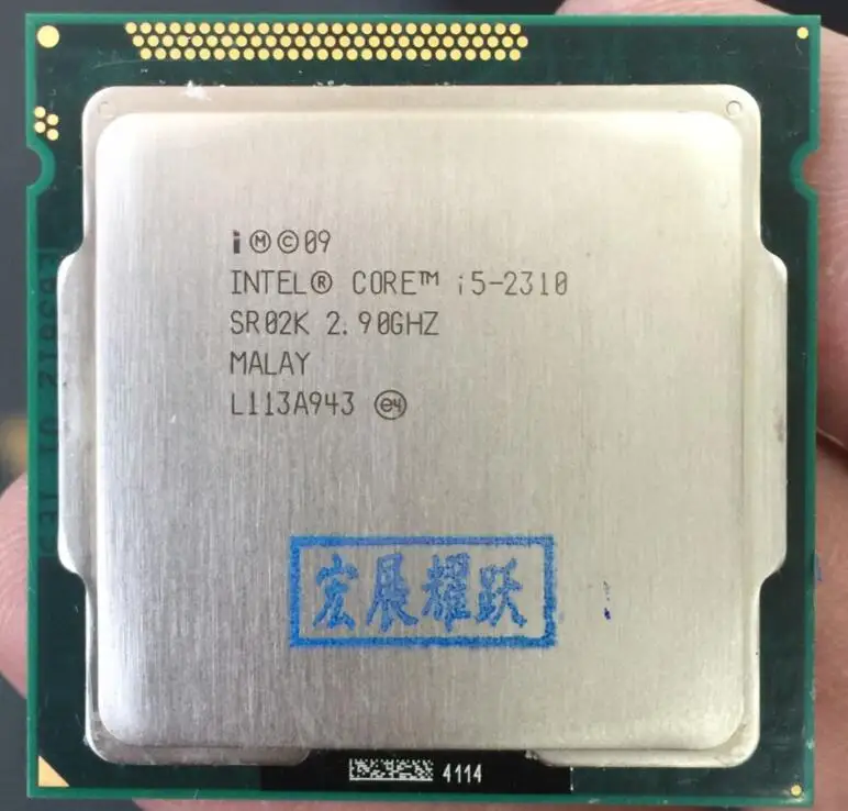 Процессор Intel Core i5-2310 i5 2310(6 Мб кэш-памяти, 2,9 ГГц) LGA1155 четырехъядерный ПК настольный компьютер ЦП