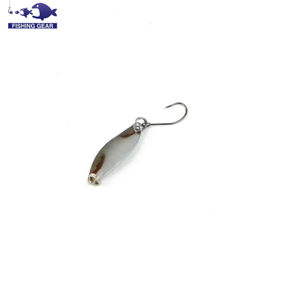 8pcsLot 3.3cm 3g Copper Fishing Lure Paillette Spoon Lure Metal Fishing Lure Hard Bait Jigging Lures Colorful Spinner Baits  (7)