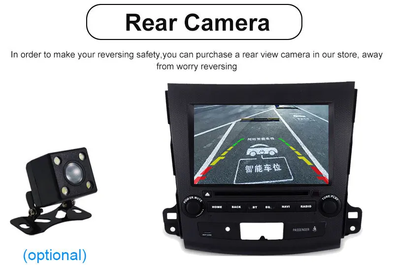 Flash Deal Android 8.0 Car DVD player GPS Navigation for Mitsubishi Outlander 2006~2012 For Citroen C-Crosser for Peugeot 4007 20