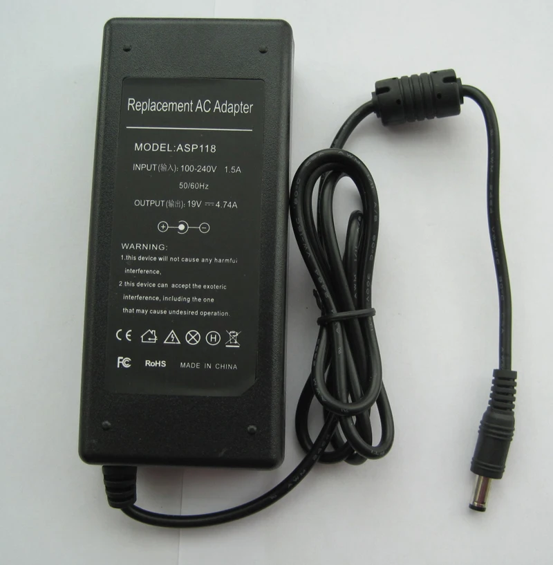 Зарядное устройство для TOSHIBA Satellite C800 C800D C805 C805D C840 C840D 19 в 4 74 А 90 Вт | Компьютеры и