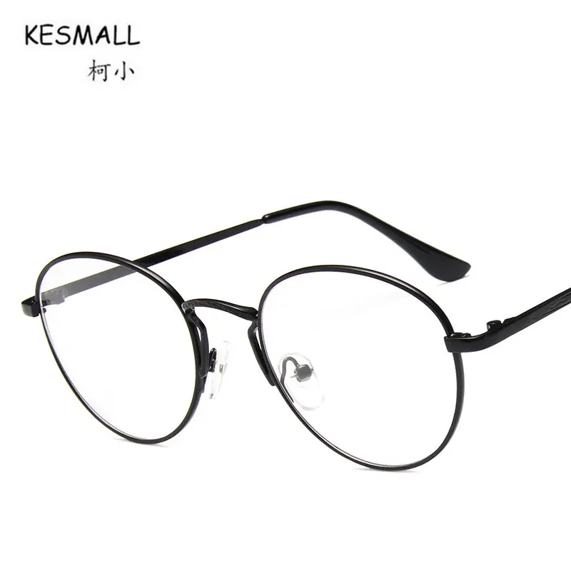 Kesmall 2018 Новый Kroean близорукость Очки Рамки Для мужчин женщин Винтаж оптический