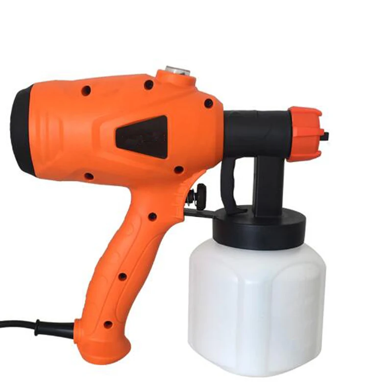 

220V 350W Electric Spray Gun Airbrush HVLP Paint Sprayer Painting Compressor With Adjustable Flow Control 800ml Nozzle 2.5mm