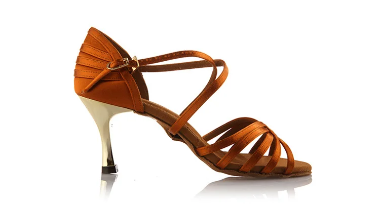 20161106_113233_027Sports shoes women Dance shoes Christmas Gift  Latin dance shoes women Ballroom Shoe Gold heel High-grade diamond Satian  BD2311