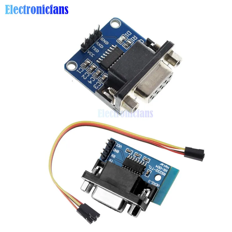 

MAX3232 RS232 Serial Port To TTL Converter Module DB9 Connector COM Serial MAX232