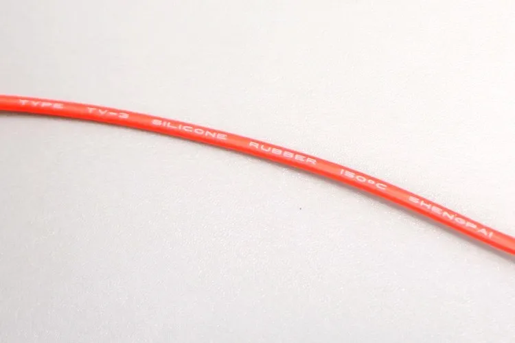 20AWG 1Pin красные силиконовые луженая медная проволочная линия