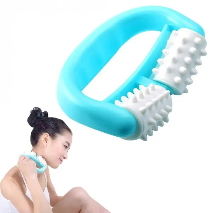 Ручной ролик-массажер для тела ручной обезболивающий целлюлитный массажный инструмент для головы шеи ноги руки ноги JS88