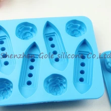 10 шт./лот в форме Титаника льда поднос для льда формочка лодка, судно льда лоток из Титаника, форма для шоколада