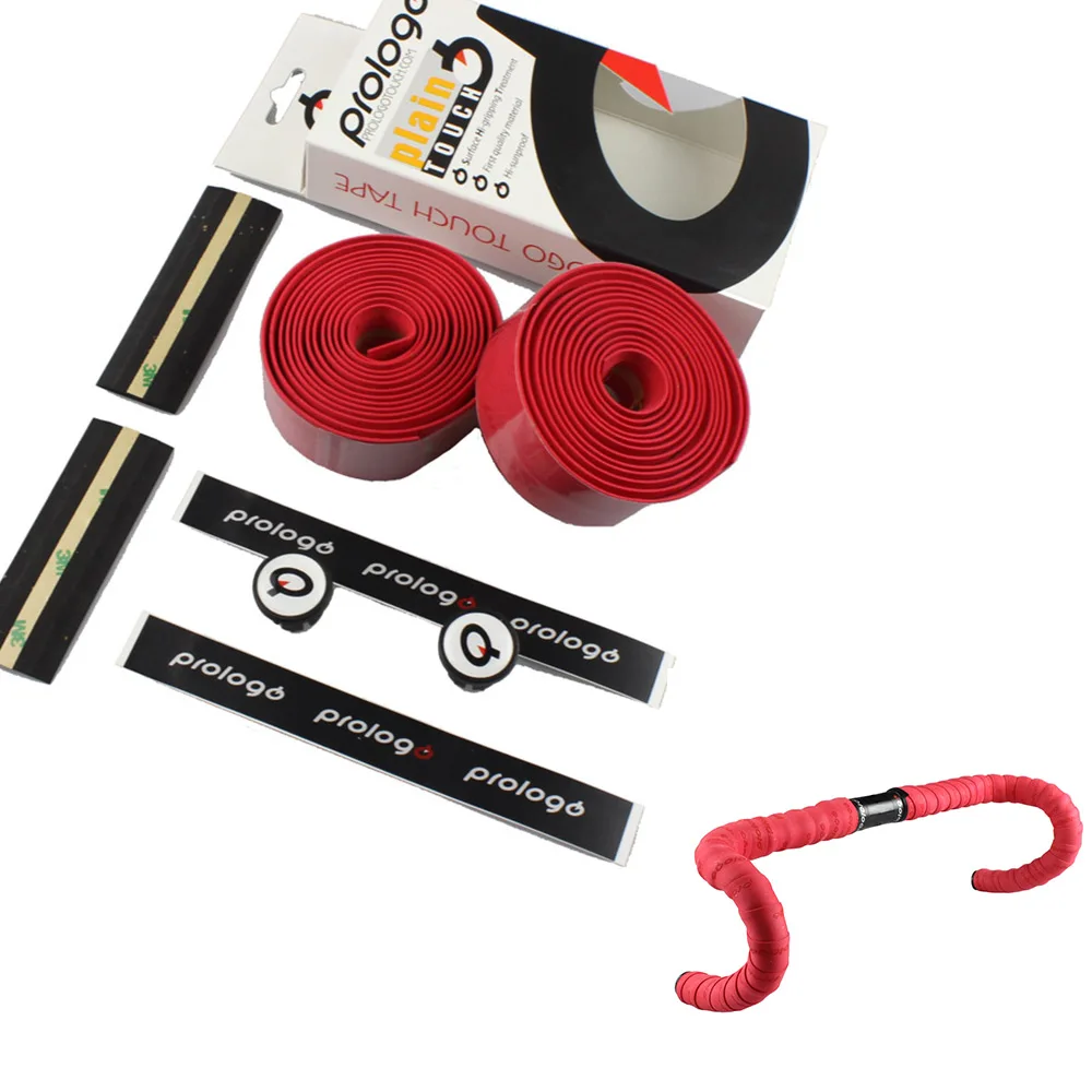 Prologo Bicycle Grips Original PLAINTOUCH Handlebar Tape Cycling Bar End Strap Road Bike Grip MTB Bandage |