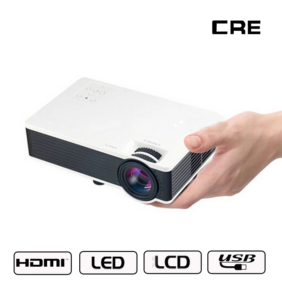 Hottest Mini Lcd Projector X1600 Portable Led Home Video Projecteur