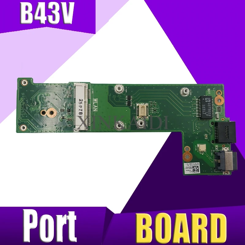 Плата ввода/вывода B43V для Asus Ethernet LAN Port Board REV 2 0 PCB BTC-202 B 94V-0 100% протестирована