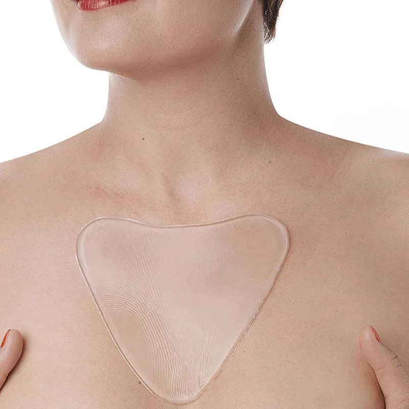 Anti-Wrinkle Chest Pad Heart Shape Reusable Anti Aging Transparent Soft Silicone Pads SN-Hot | Красота и здоровье