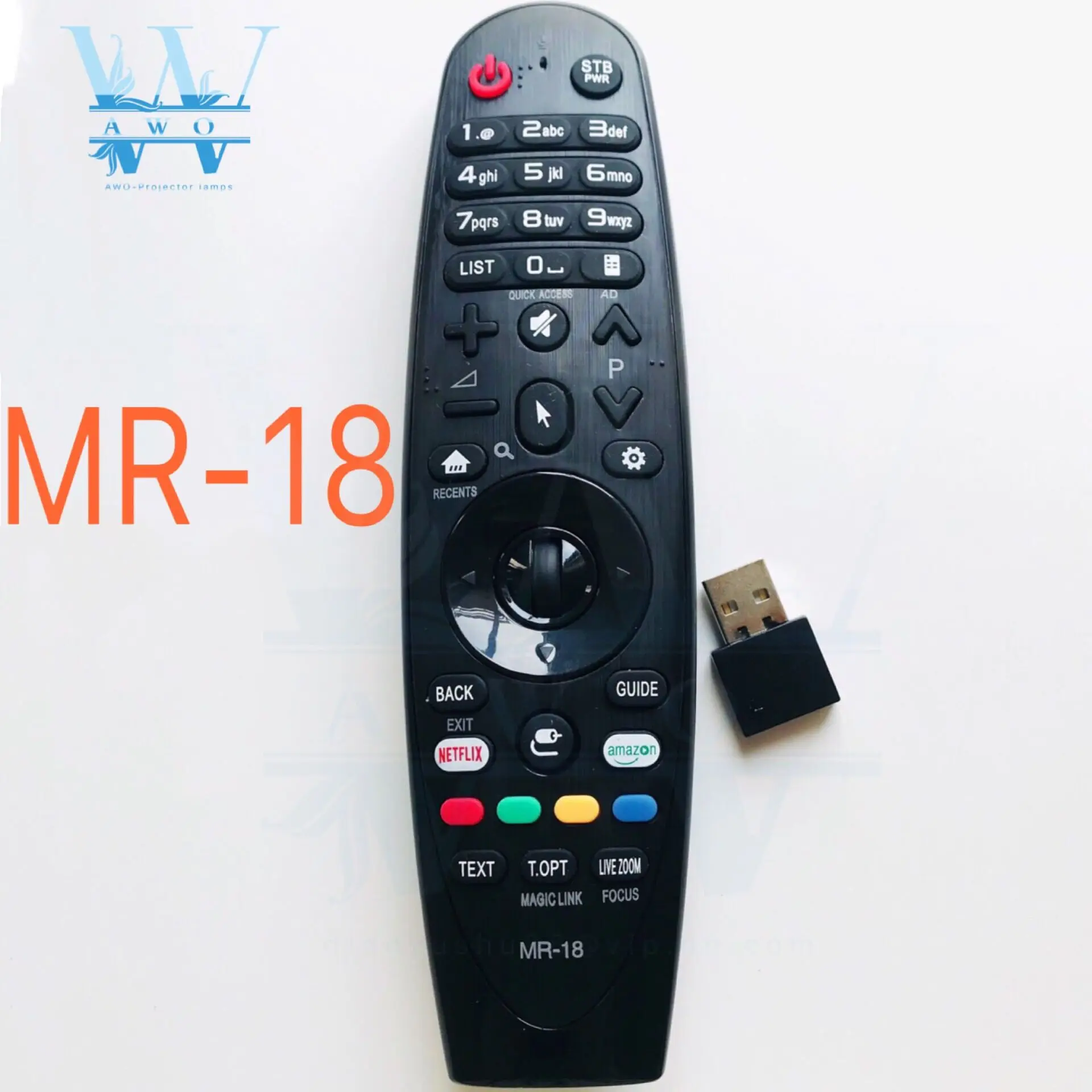 Skup NCW pilot zdalnego sterowania do telewizora LG AN MR18BA AN MR19BA AN MR400G AN MR500G AN MR500 AN MR700 AN SP700 55UK6300PLB 65UK6300PLB