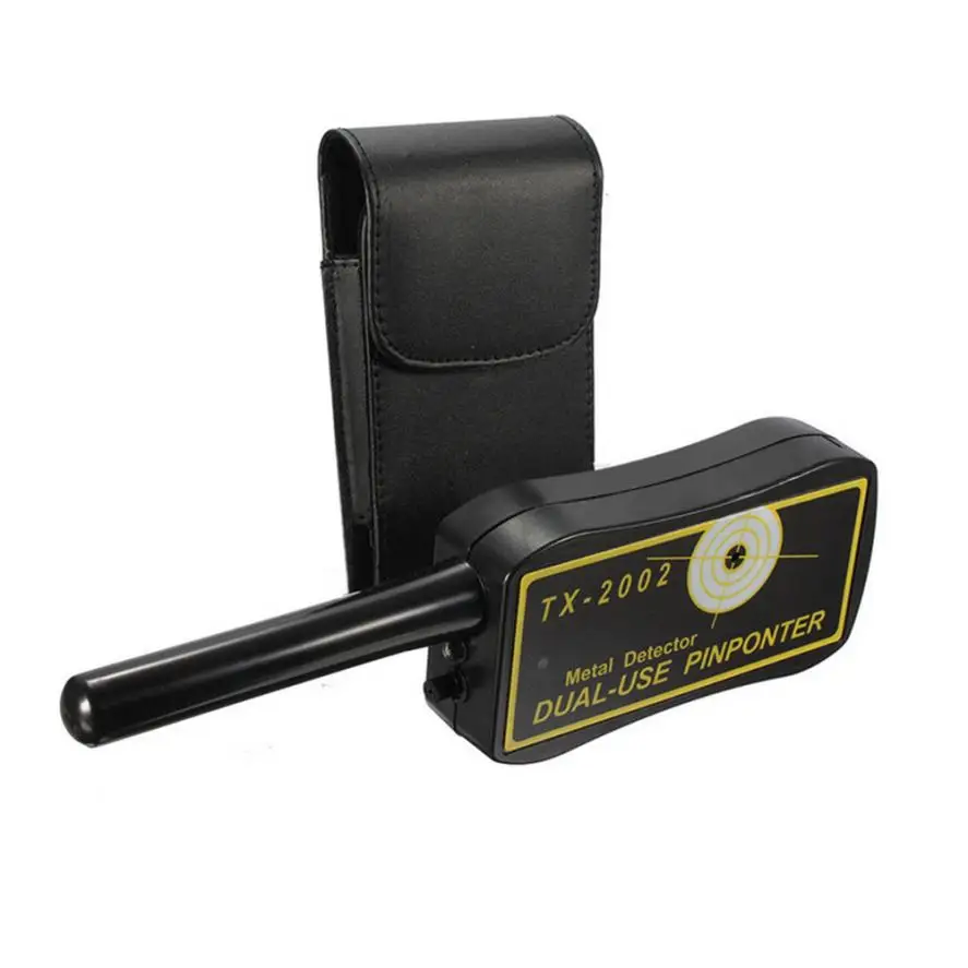 

2017 Pocket High Sensitivity 28 KHz 9V Handheld Pinpointer Metal Detector Dula-use With Sheath Multi Tools For Outdoor Wholesale
