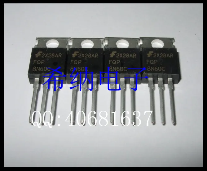 

FQP8N60C FQP8N60 8N60 FSC TO-220 Transistors ROHS ORIGINAL 20PCS/LOT Free Shipping Electronic Components kit