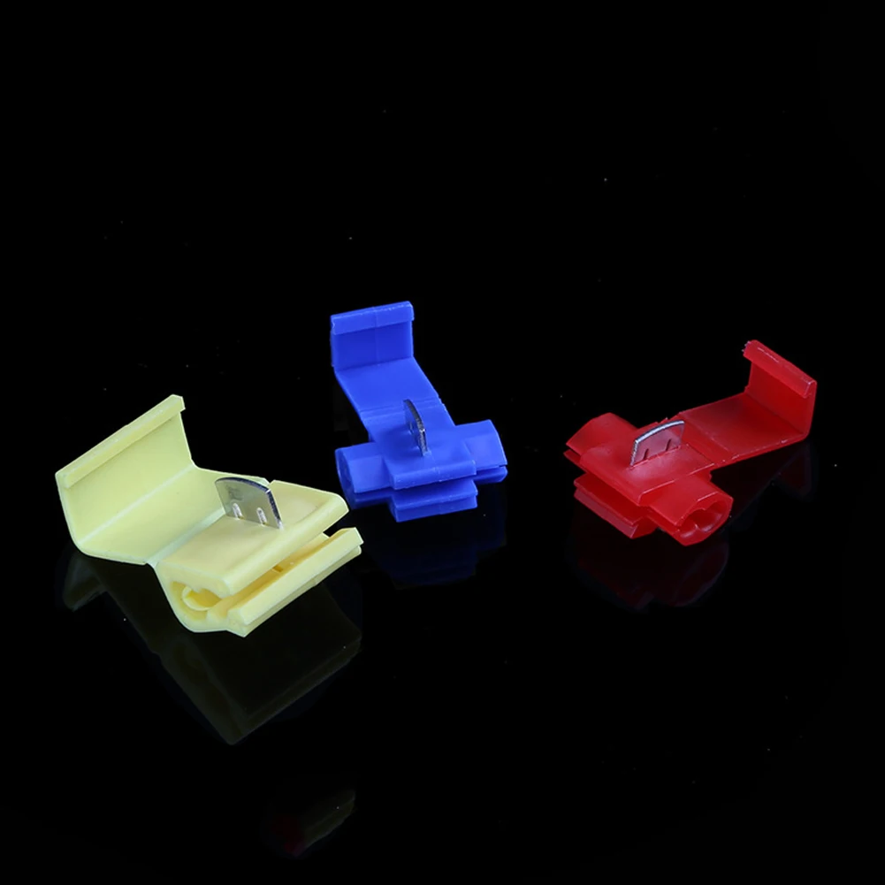 Us 1 54 25 Off 10 30 50 100pcs Quick Splice Crimp Terminal 22 18 Awg Wire Connector For 0 5 1 0 Wires Clh 8 In Connectors From Lights Lighting On