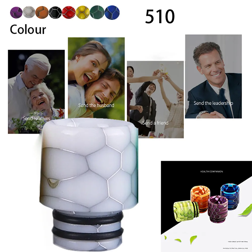 

Smart Easy Portable Intelligent Epoxy Resin Mini 510 For COBRA Drip Tip Tips For Baby Beast Baby/Prince M17 New Household