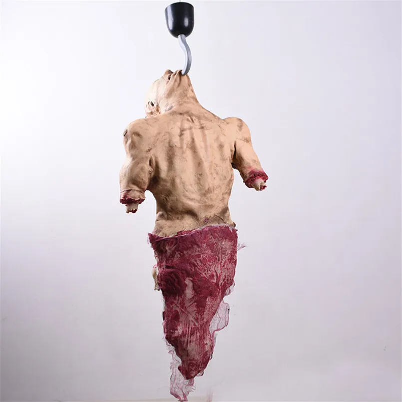 

Halloween Decor Hanging Ghost Corpse Realistic Latex Bloody Reaper Halloween Decorations For Home Bar Ktv Haunted House Escape