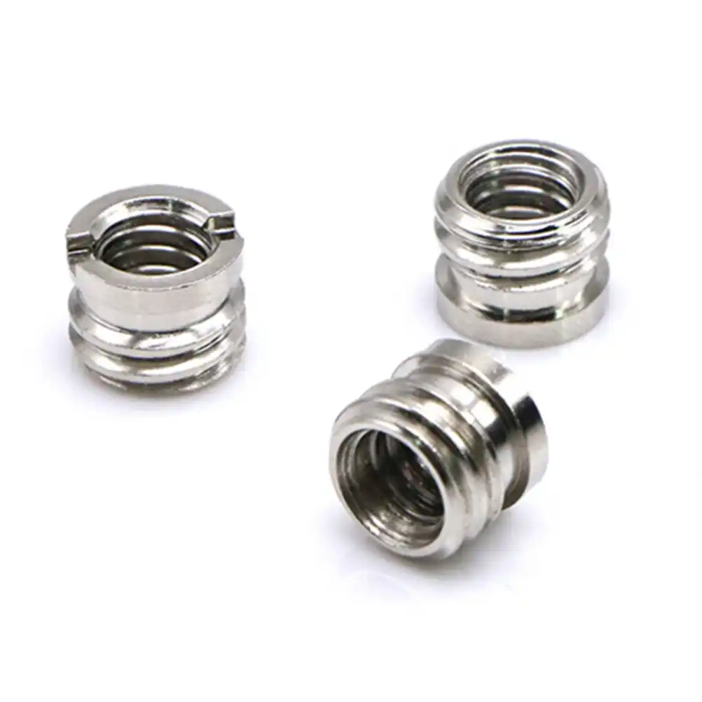Monopod Ballhead Thread Adapter Camera Accessories Convert Screw 1//4/" to 3//8/"