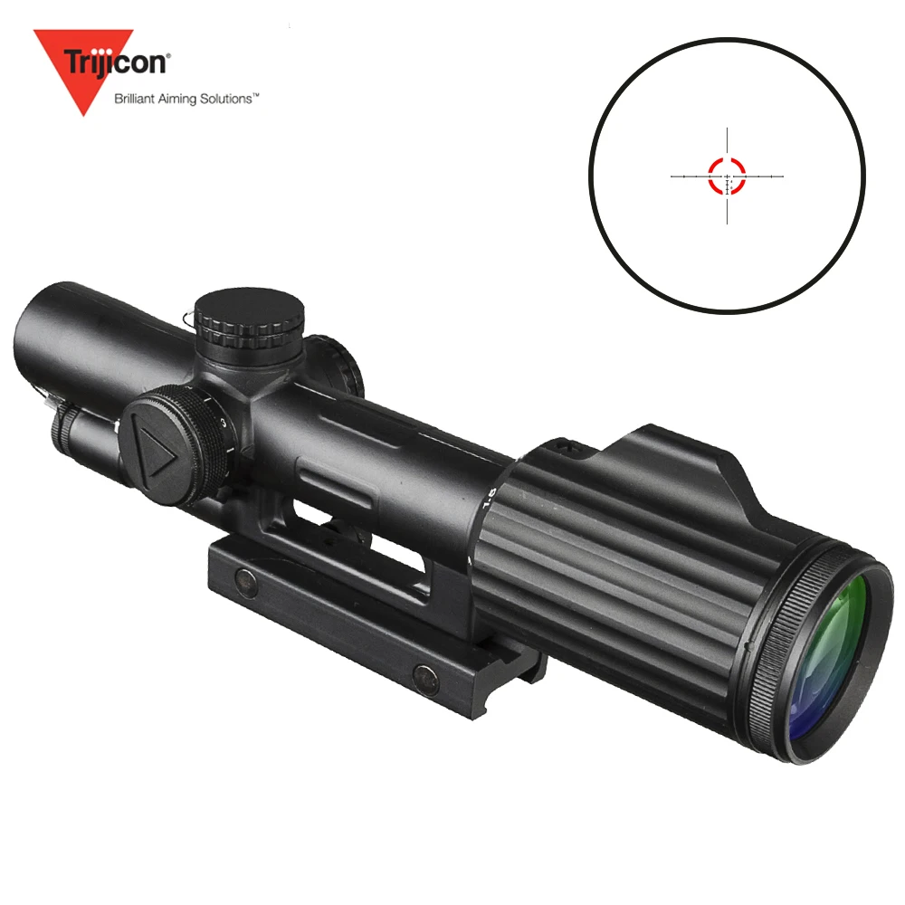

Trijicon ACOG 1-6X24 Scopes Cross Concentric Tactical Optical Sight Illuminated Rifle Hunting Riflescope R&G Rifle Sniper Scope