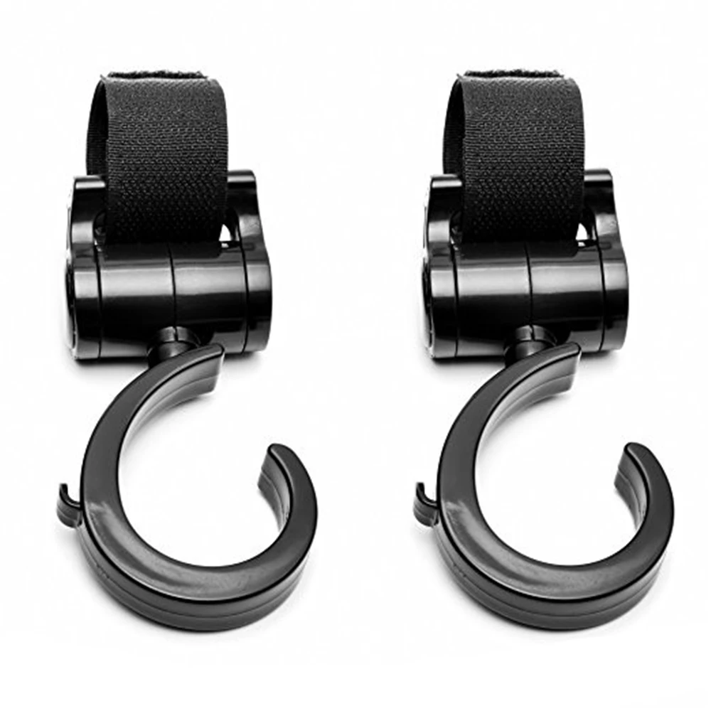 Murah Stroller Hook 2 Pack Multi Tujuan Kait Aksesori Yang Bagus untuk Ibu Saat Jogging Berjalan atau Belanja