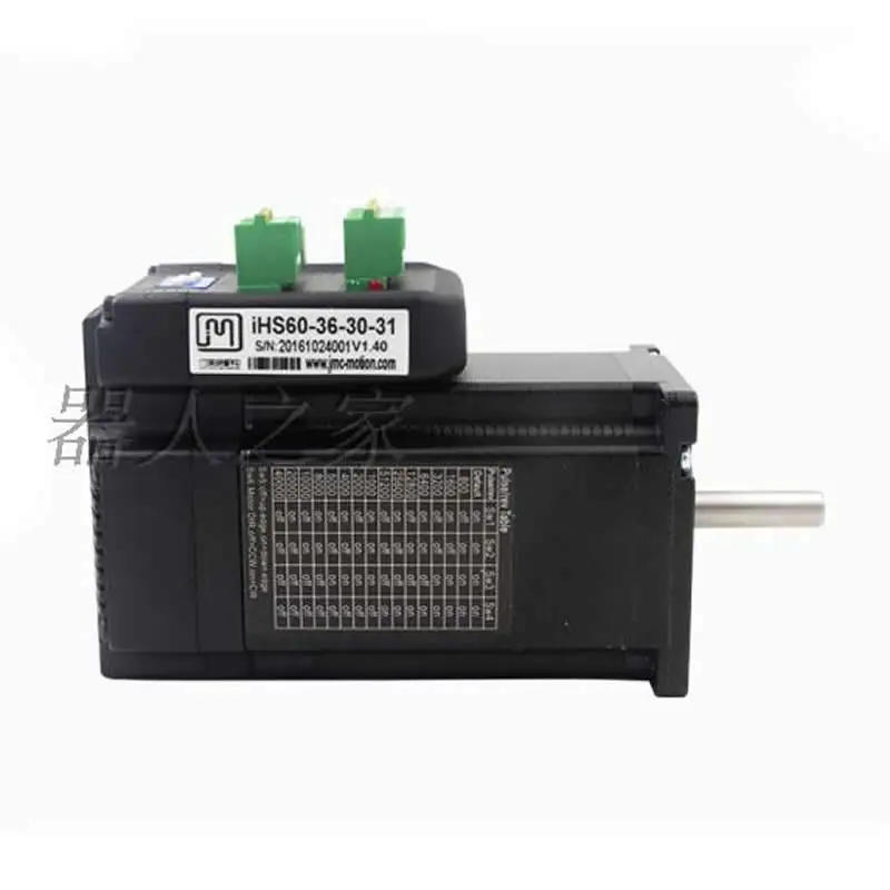 JMC IHS60-36-30-31 57 NEMA24 интегрированный цифровой шаговый двигатель с открытым контуром