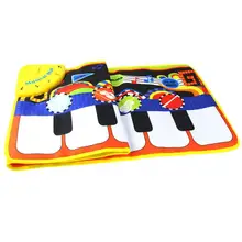 Мультфильм сенсорная клавиатура для игр Музыкальный Музыка Пение Тренажерный зал ковры коврики лучшие детские игрушки Z816