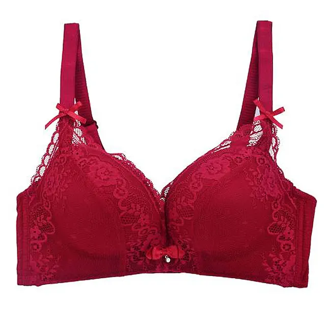 Sexy Girl Small Bra Support Chest Lace Bras Small Breast Women Lace