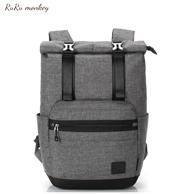 

RURU monkey 15.6inch Laptop Backpack Men Backpacks For Teenages Travel Backpack Women Male School Bag Mochilas Escolare